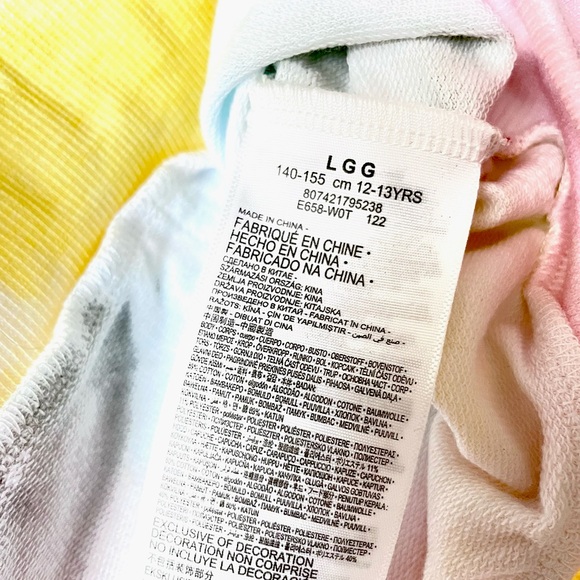 NWT LEVI’S girl’s tie dye zip hoodie - Picture 7 of 7